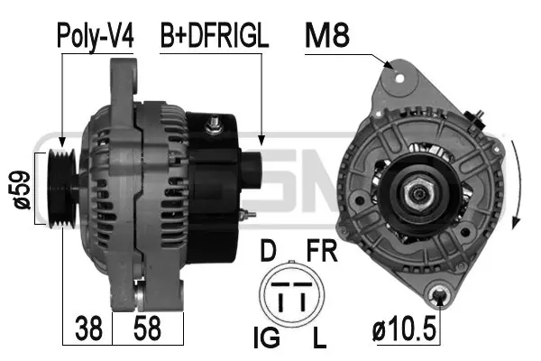 Alternator (WG2011027)