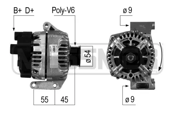 Alternator (WG2012000)