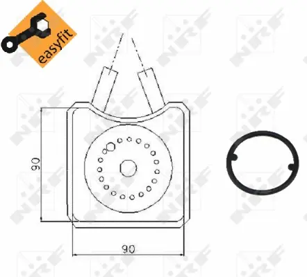 Oil Cooler, engine oil