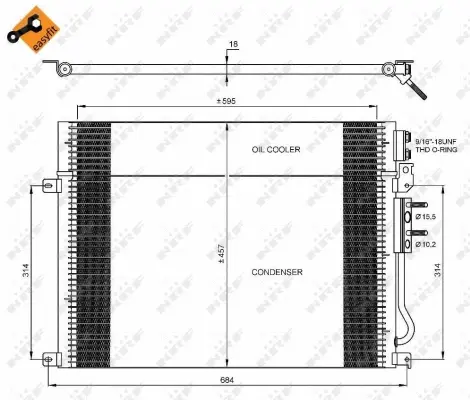 Condenser, air conditioning (WG2161199)