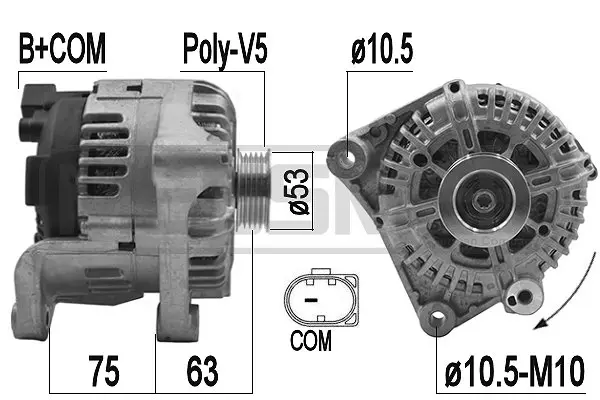 Alternator (WG2011190)