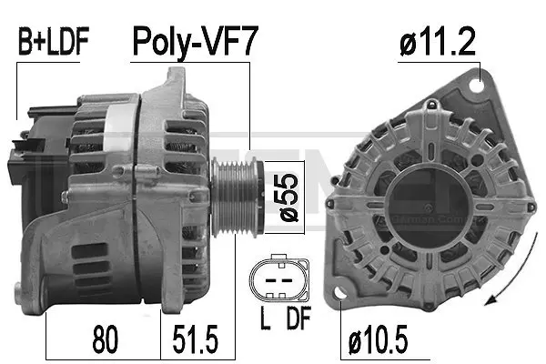 Alternator (WG2011134)