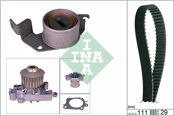Water Pump & Timing Belt Kit (WG1780528)