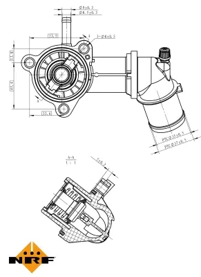 Thermostat, coolant (WG2184774)