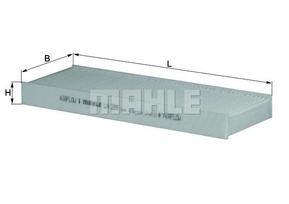 Filter, cabin air (WG1215335)