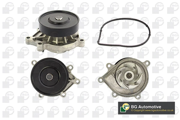Water Pump, engine cooling (WG1489381)