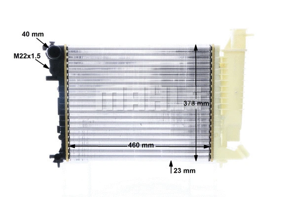 Radiator, engine cooling