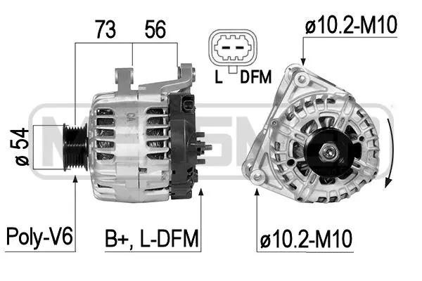 Alternator (WG2012286)