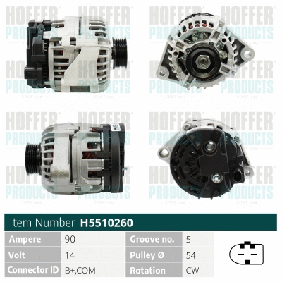 Alternator (WG2196824)