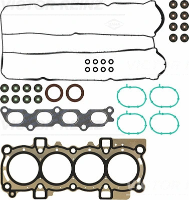 Gasket Kit, cylinder head (WG1102795)