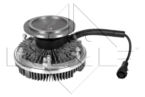 Clutch, radiator fan