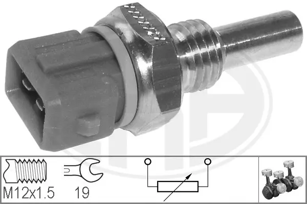 Sensor, coolant temperature (WG1492424)