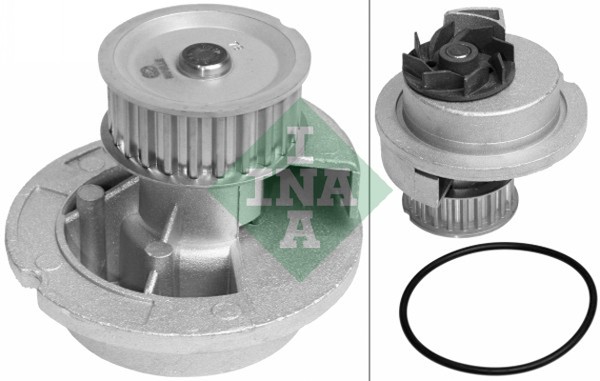 Water Pump, engine cooling (WG1254278)