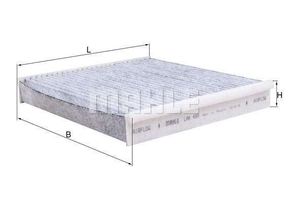 Filter, cabin air (WG1371780)