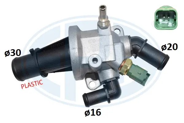 Thermostat, coolant (WG1492697)