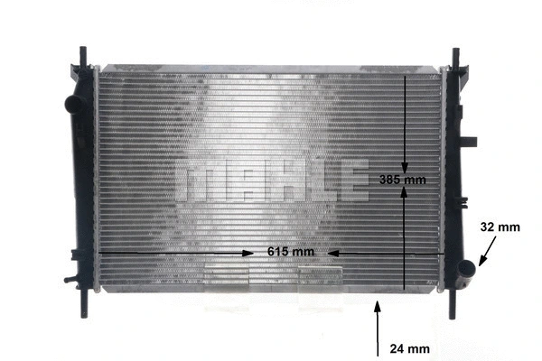 Radiator, engine cooling