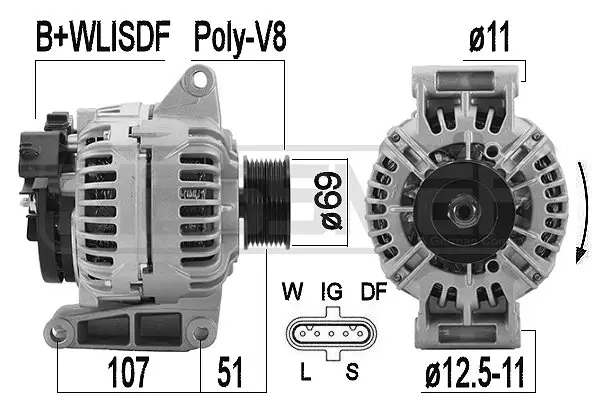 Alternator (WG2011497)