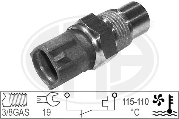 Temperature Switch, radiator fan (WG1777113)