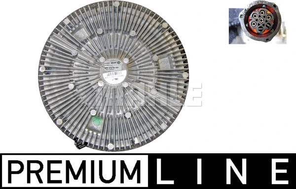 Clutch, radiator fan