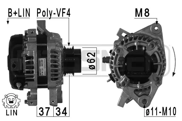 Alternator (WG2011062)