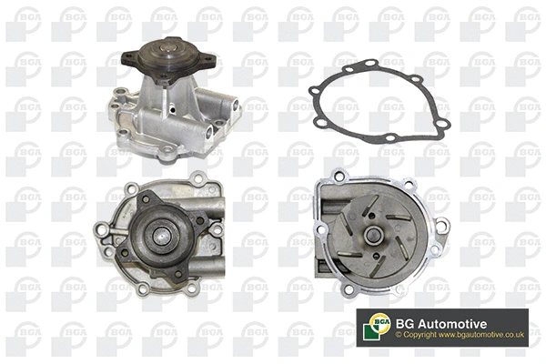 Water Pump, engine cooling (WG1488620)