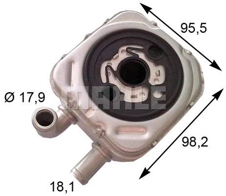 Oil Cooler, engine oil