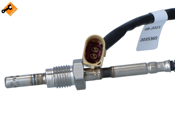 Sensor, exhaust gas temperature