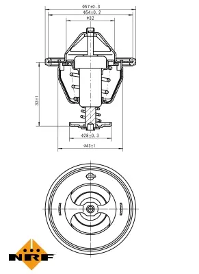 Thermostat, coolant (WG2184781)