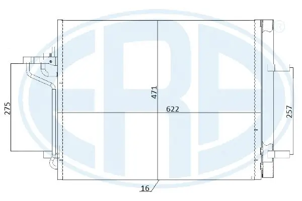 Condenser, air conditioning (WG2016854)