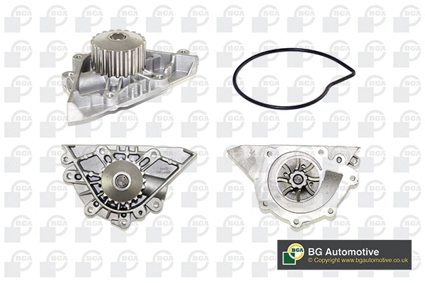 Water Pump, engine cooling (WG1489141)
