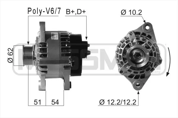 Alternator (WG2012094)