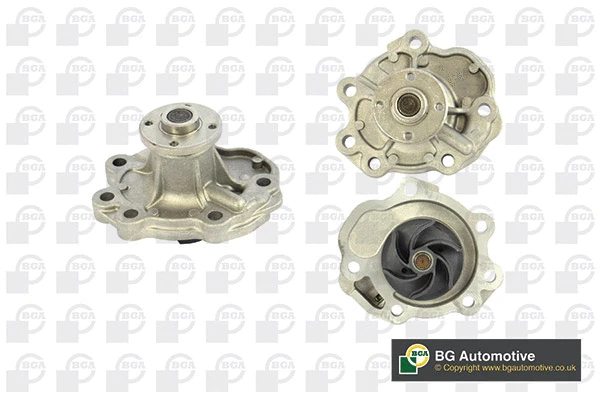 Water Pump, engine cooling (WG1489585)