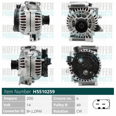 Alternator (WG2196823)