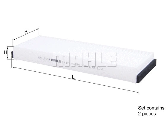 Filter, cabin air (WG1215319)