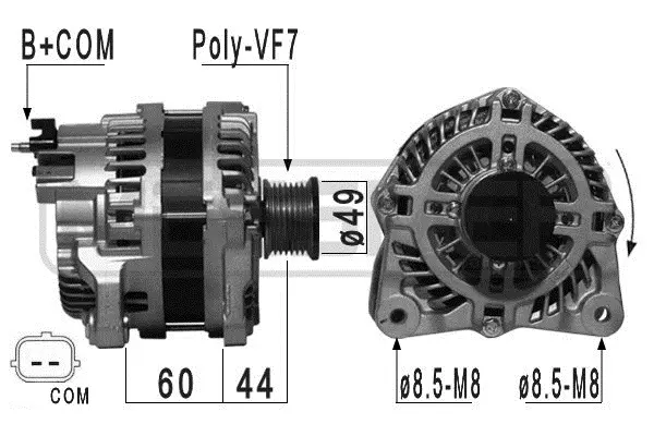 Alternator (WG2010956)