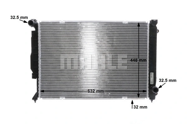 Radiator, engine cooling