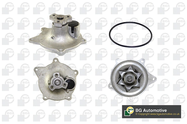 Water Pump, engine cooling (WG1488490)