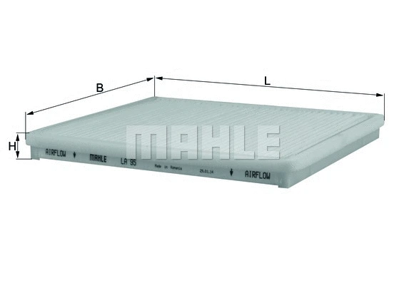 Filter, cabin air (WG1215554)