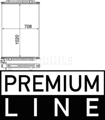 Radiator, engine cooling