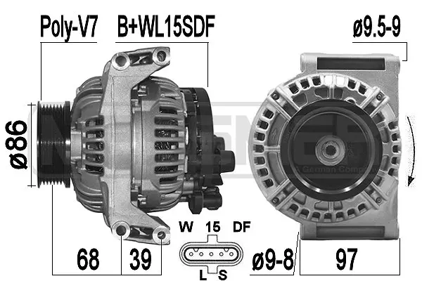 Alternator (WG2011430)