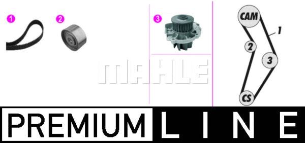 Water Pump & Timing Belt Kit