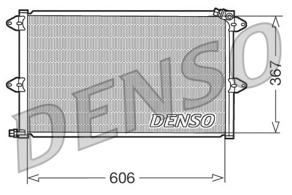 Condenser, air conditioning (WG1917392)