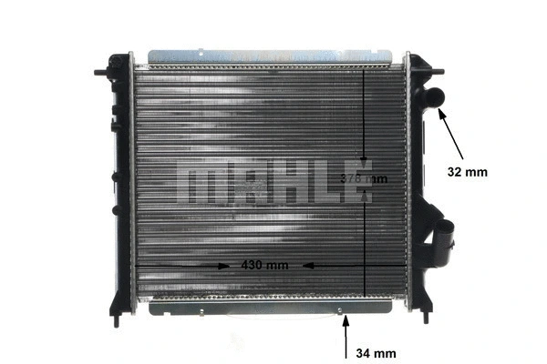 Radiator, engine cooling