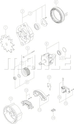 Alternator (WG2043711)