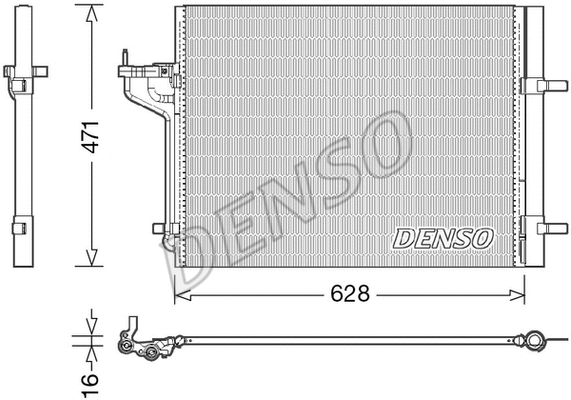 Condenser, air conditioning (WG1917239)