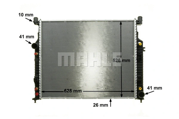 Radiator, engine cooling