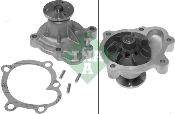 Water Pump, engine cooling (WG1780767)