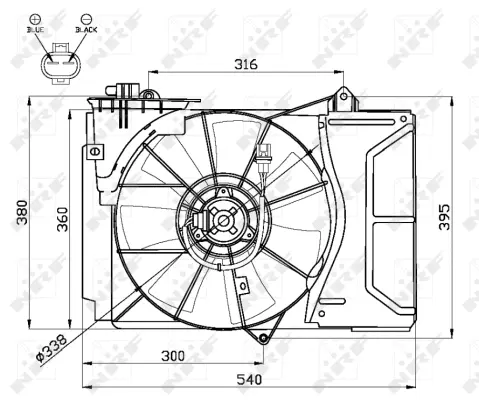 Fan, engine cooling
