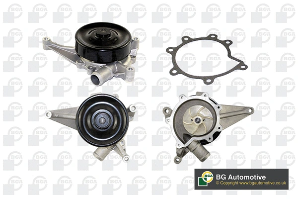 Water Pump, engine cooling (WG1489582)