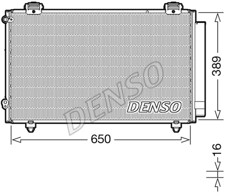 Condenser, air conditioning (WG1917532)